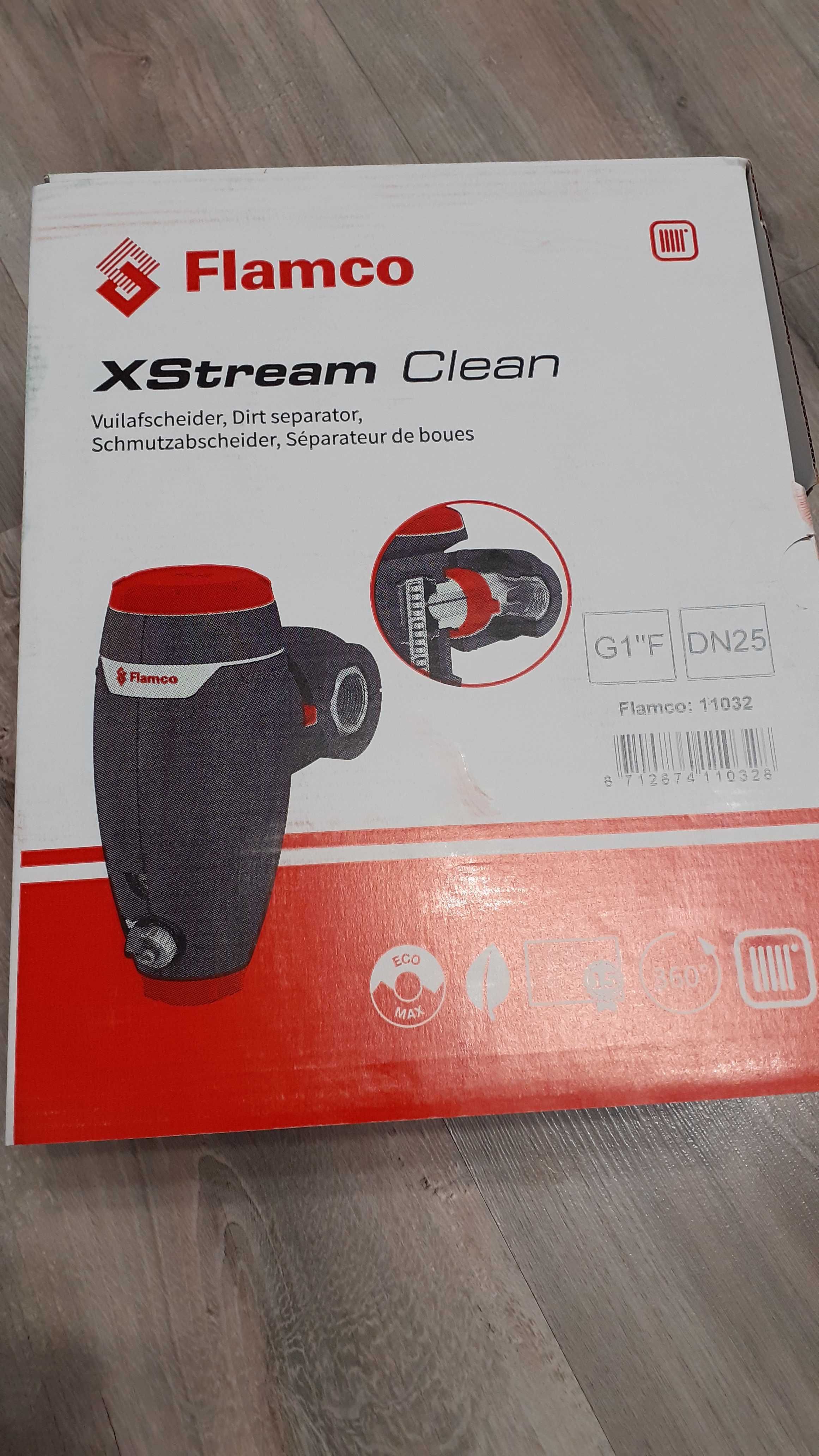 Separator zanieczyszczeń FLAMCO Xstream Clean 1" 11032 nowy