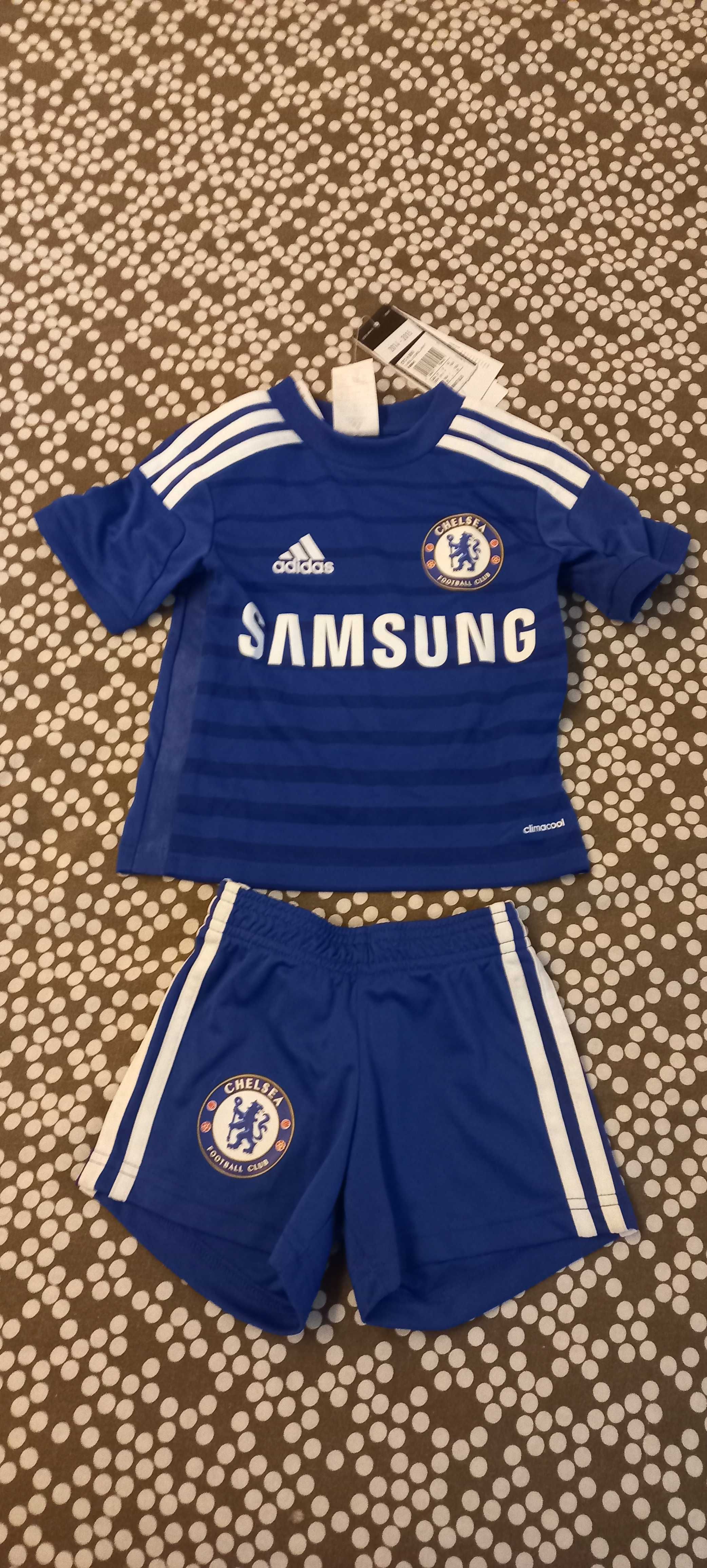 camisola + calções CHELSEA para criança, ORIGINAL adidas NOVO