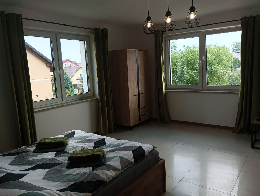 Wynajmę apartament pokoje studio OLIWKOWY  dla max 6 os Chmielno Kaszu