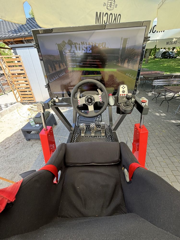 Symulator wyscigowy Motion Sim 4Dof automat zarobkowy