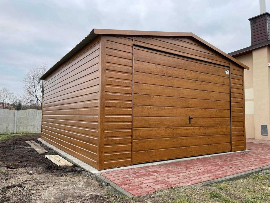 Garaż blaszany, 4x5 PROMOCJA 6200 zł. Producent. Cała Polska
