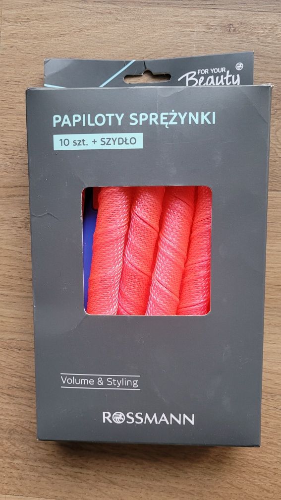 Papiloty do włosów - sprężynki
