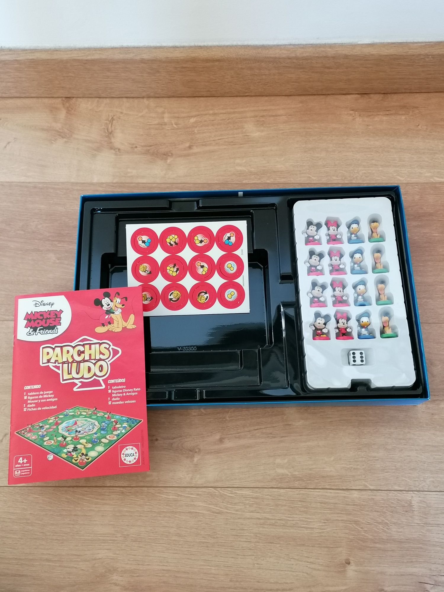 Jogo Parchis Ludo Michey mouse