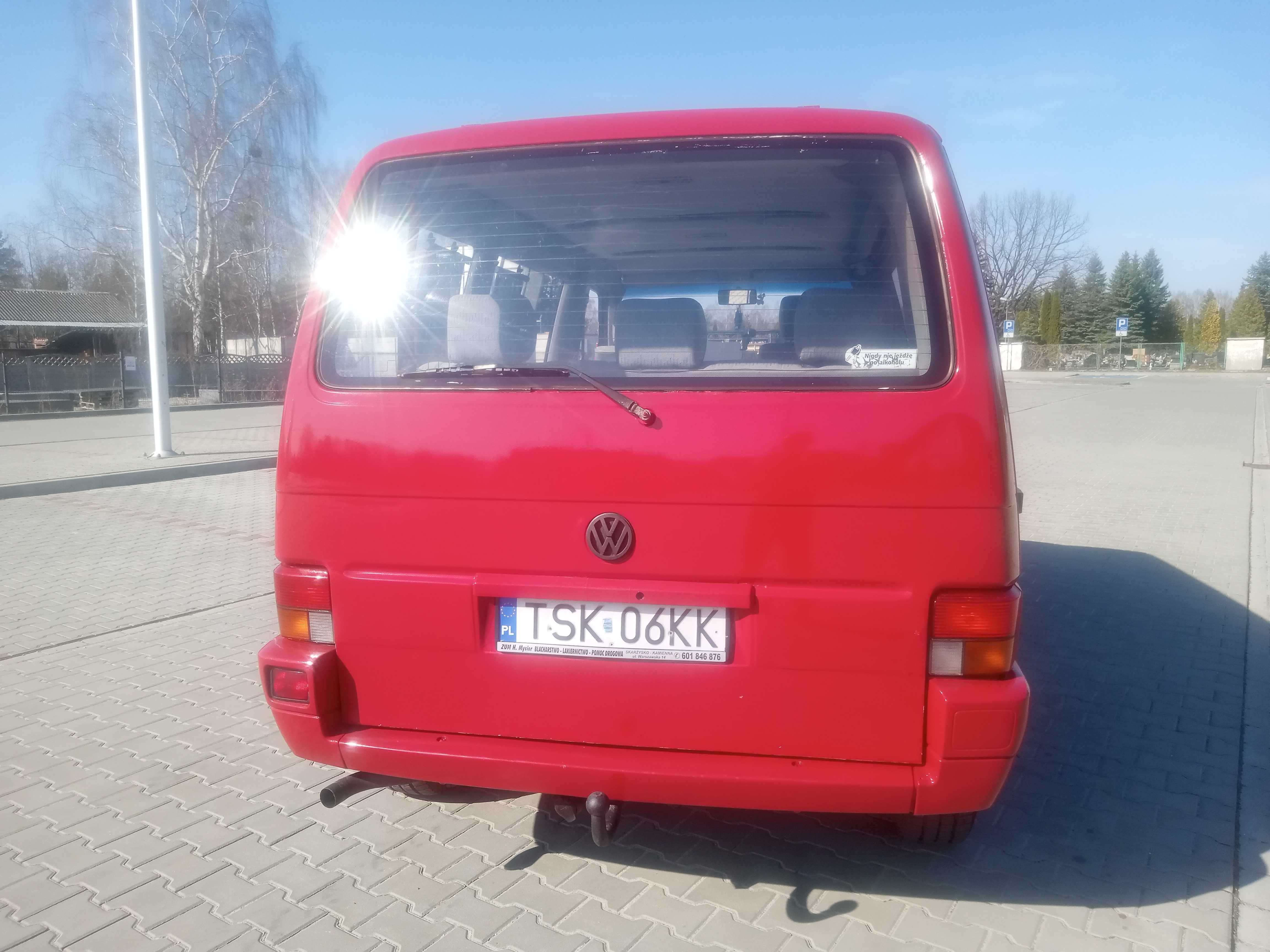 VW T4 CARAVELLE 1,9 TD  zarejestrowany na 9osob