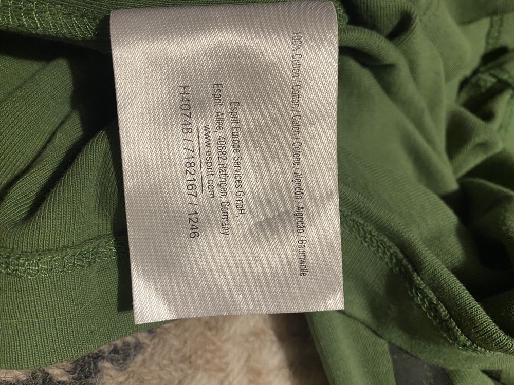 Bluzka z długim rękawem bawełniana Esprit edc r. XL