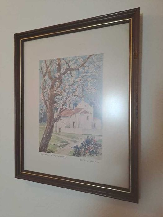 Quadros do ilustrador Júlio Amaro - Lagos e Variados