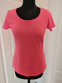 Koszulka T-shirt M 38 różowa do ćwiczeń sport