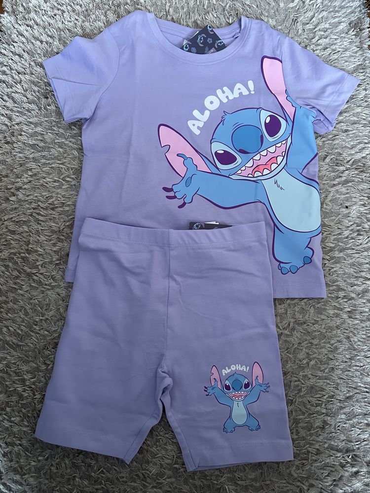 Komplet dziewczęcy Stitch,Stich,Disney,Angel 110/116