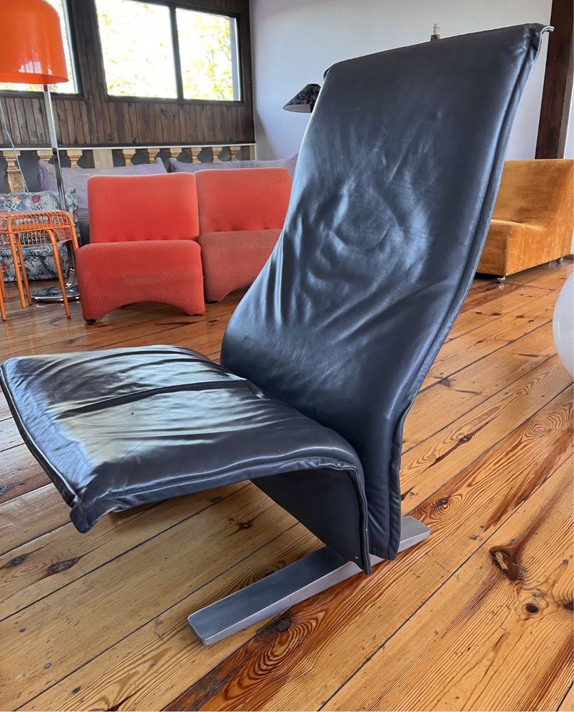 Artifort fotel Concorde. Projekt Pierre Paulin. Mid century
