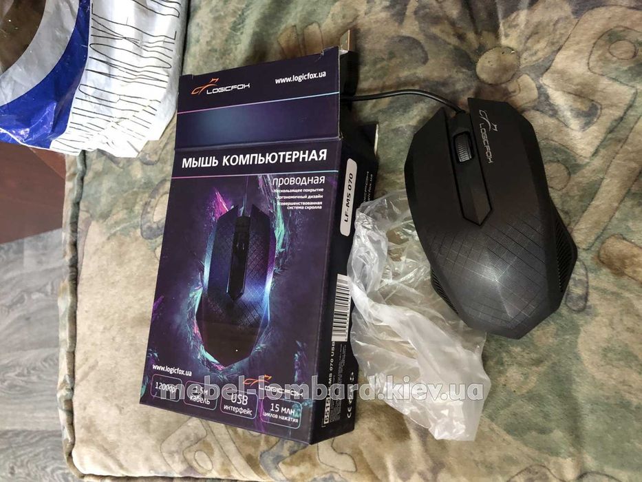 Мышка "logicfox" новая (51 шт)