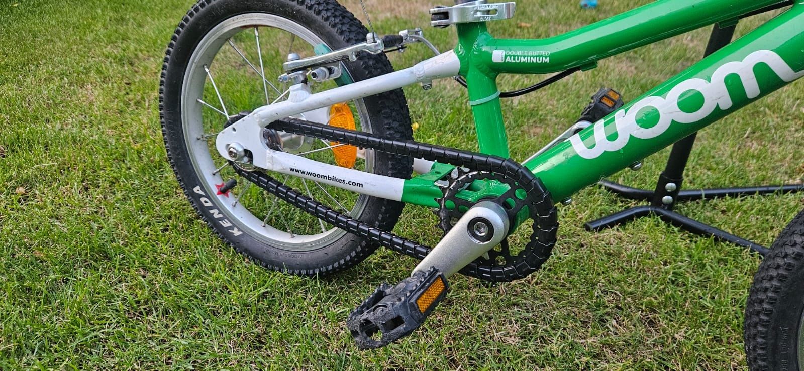 Rowerek  Woom 2  zielony