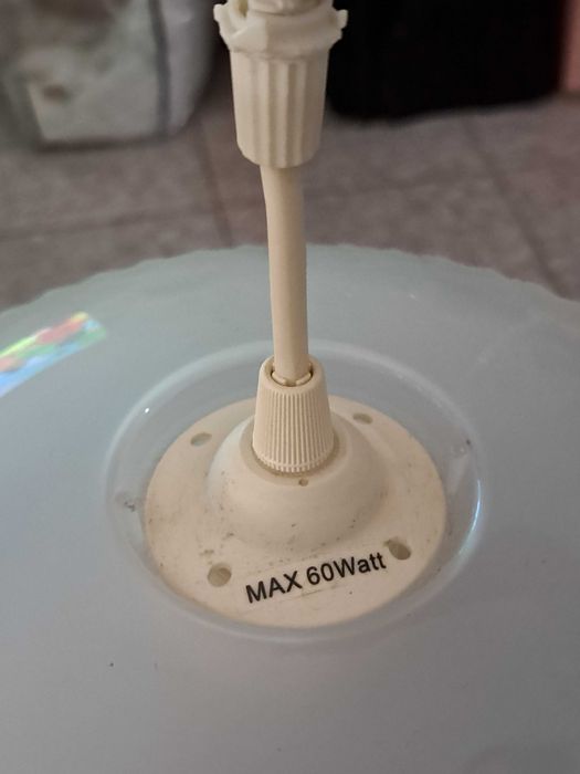 Candeeiro IKEA, branco
