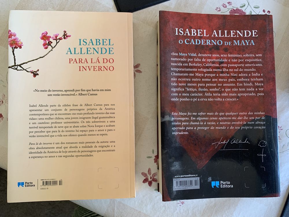 Livros de Isabel Allende