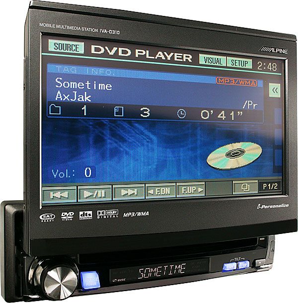 Media DVD Alpine IVA-D310R / RB