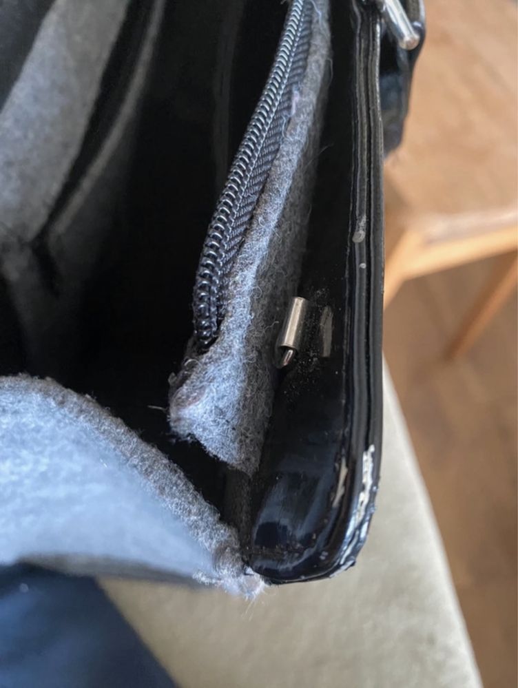 Torebka filcowa filc szara felt bag folkowa folklor