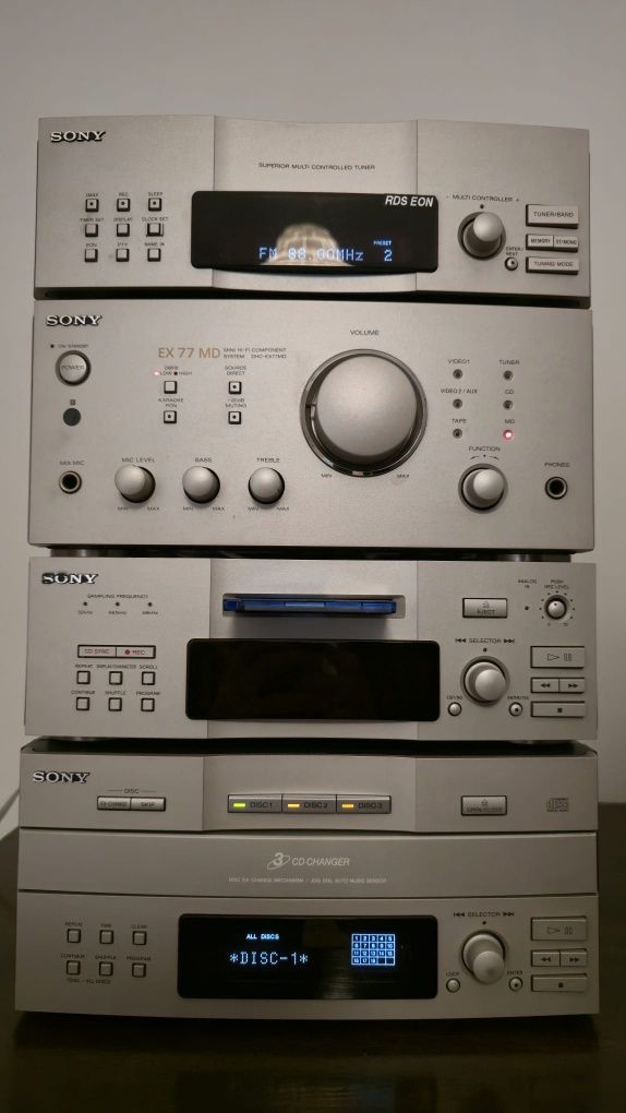 mini-wieża SONY DHC-EX77MD minidisc md