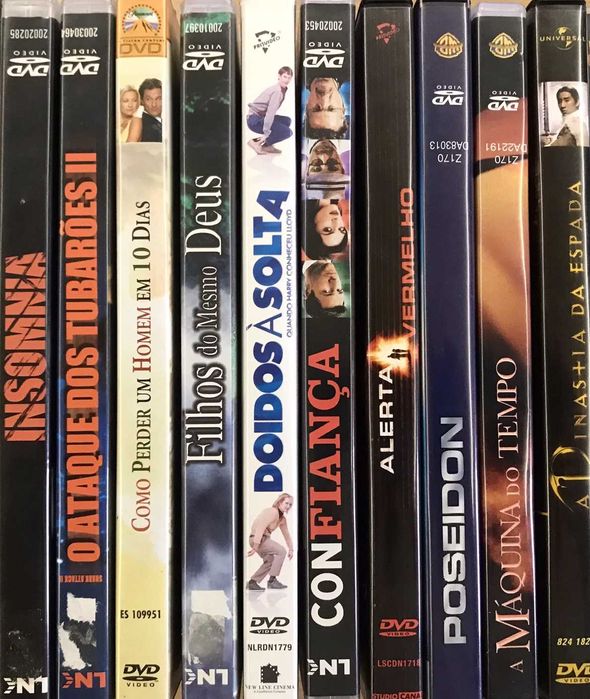 Lote 43 DVDs Originais (3)
