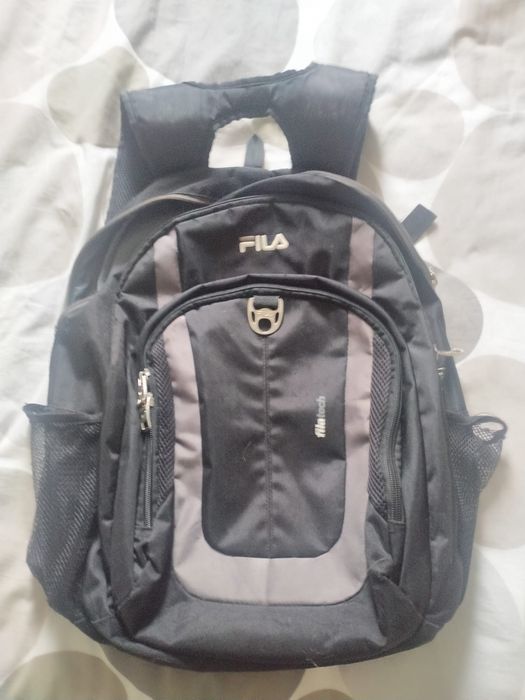 Mochila Fila preto/cinza