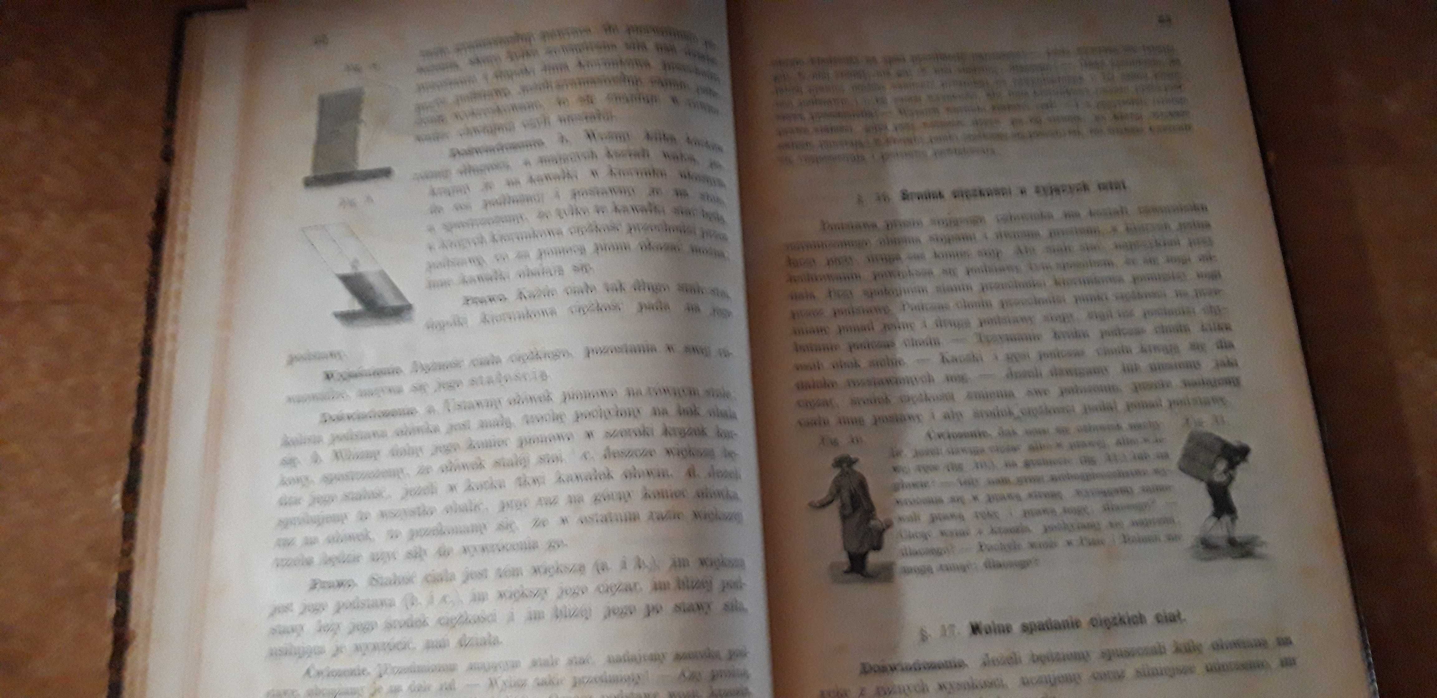 Nauka Fizyki i Chemii Dra A. Kauera -Wiedeń 1874 opr., drzeworyty