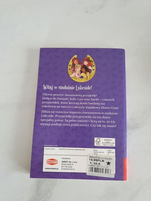 Książka Horse club wspaniały dzień