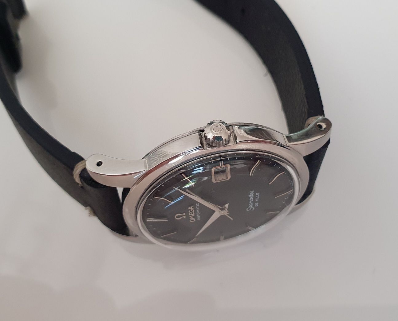 Omega Seamaster automatic.  Duży męski zegarek lata 60-te.