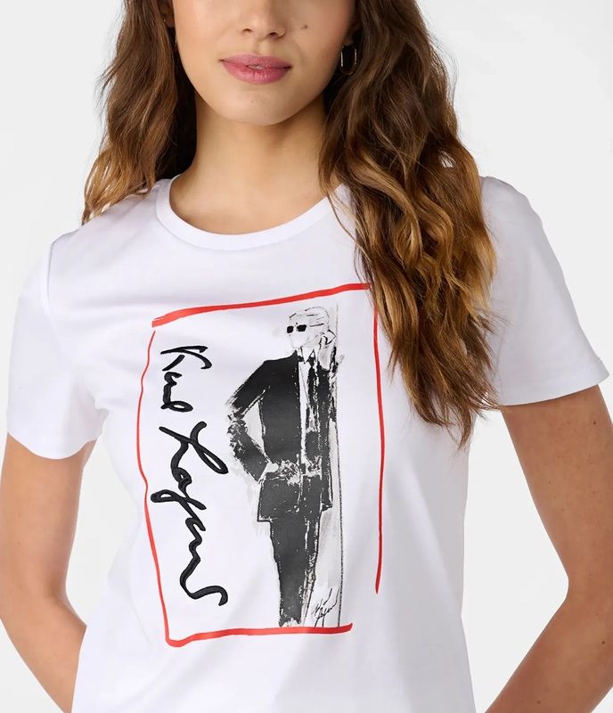 Жін.футболка Karl Lagerfeld ,розмір M та L (XL)