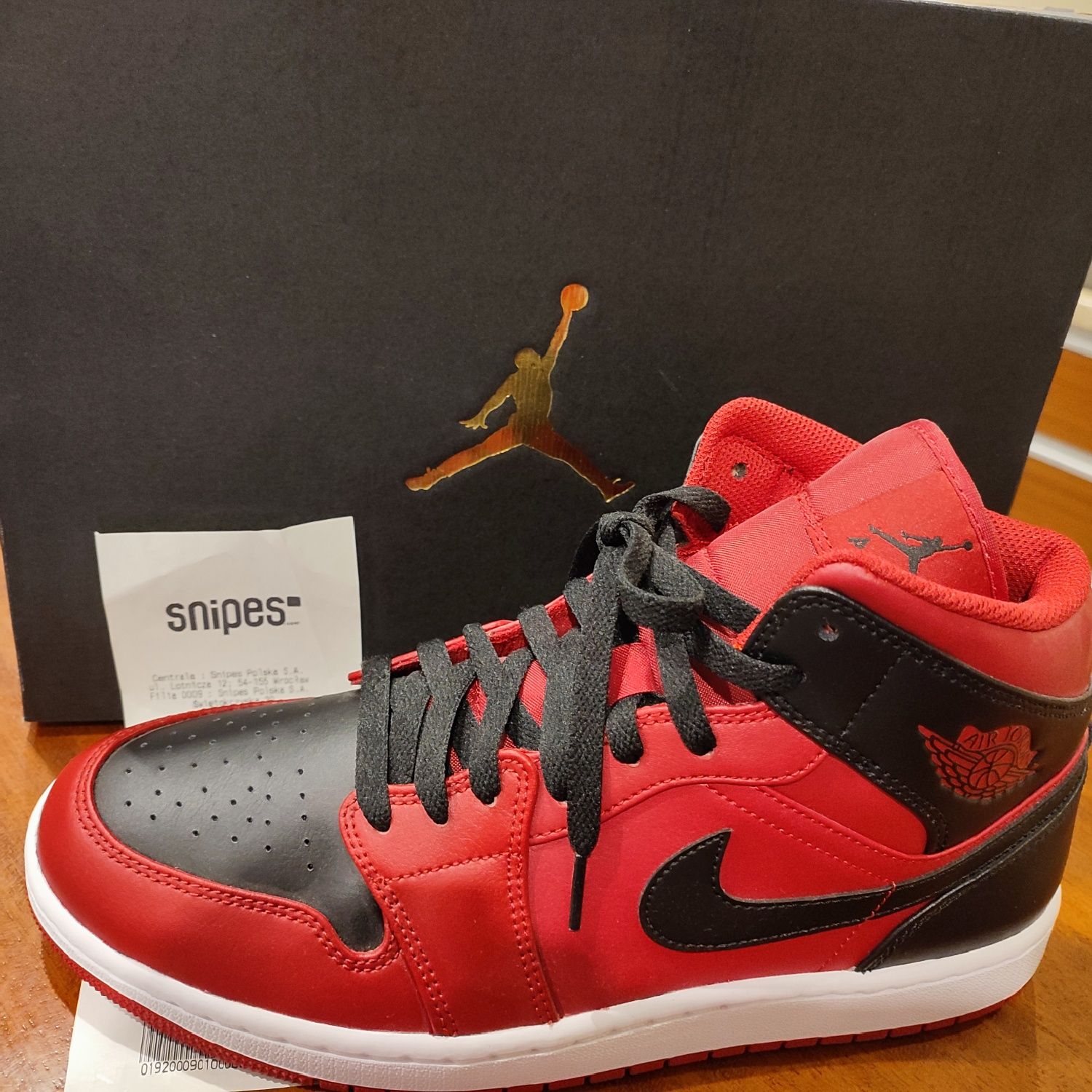 Nike Air Jordan 1MID [gym red]