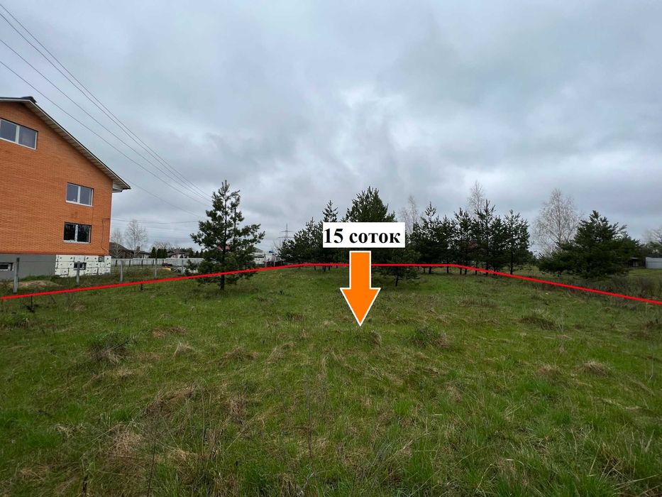 Липовий Скиток продаж ділянки 15 соток в оточенні лісу і озер