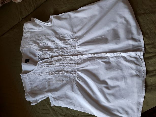 Блузка рубашка белая фирмы ESPRIT