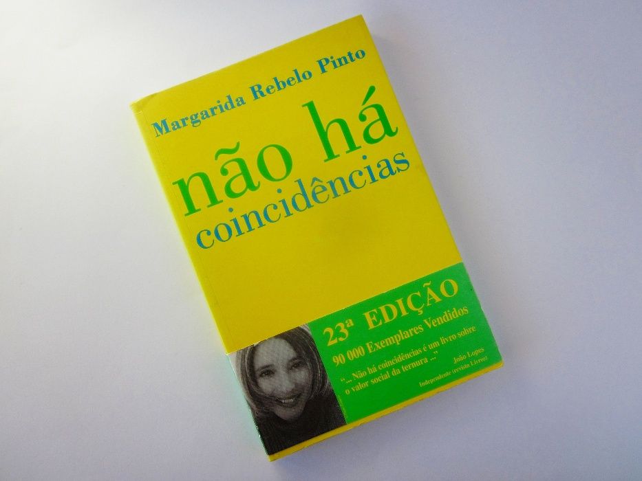 Livro "Não há coincidências" - Margarida Rebelo Pinto