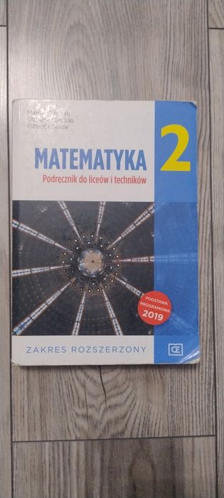 Podręcznik - matematyka 2 - zakres rozszerzony