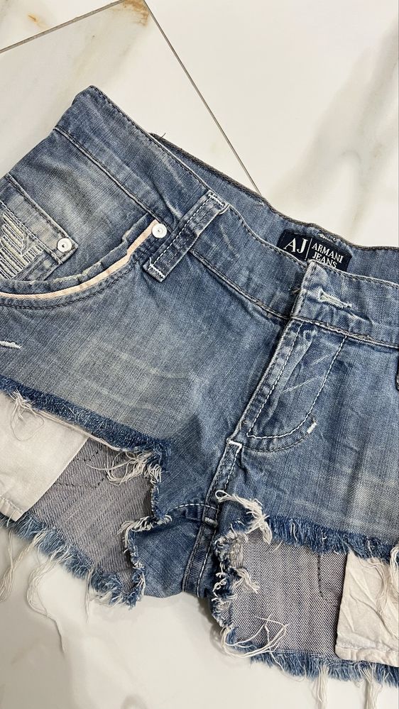 Armani jeans jeansowe szorty s/m