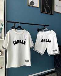 Розпродаж! Чоловічий костюм футболка та шорти Jordan x NBA ×