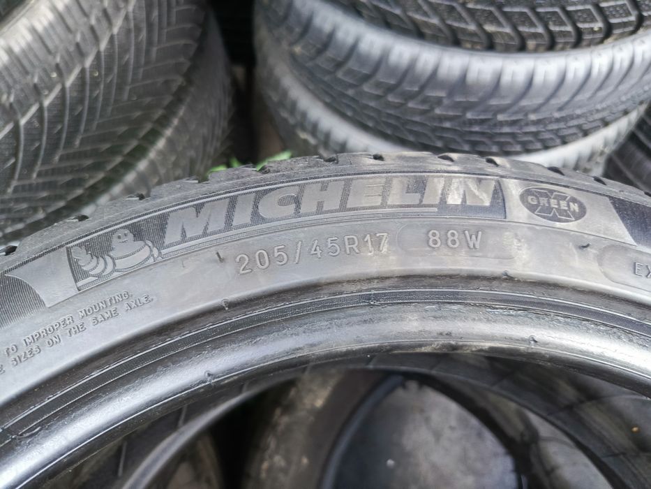 Sprzedam prawie nowe opony Michelin 205/45 r17