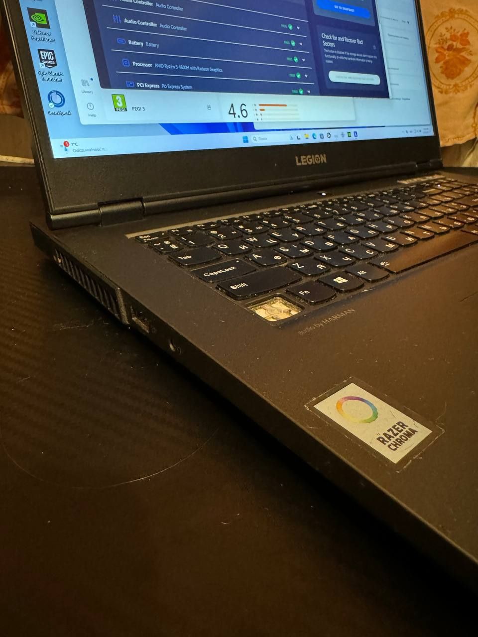 Lenovo legion 5 17arh05