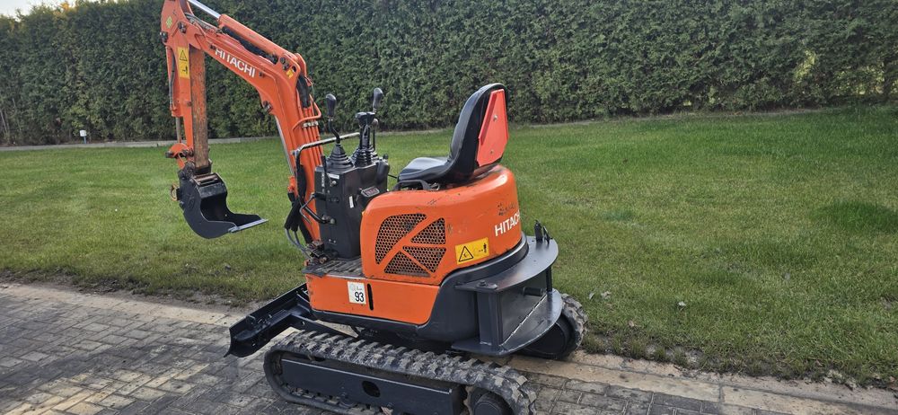 Minikoparka hitachi 1.2t Poszerzane podwozie 2016rMocna koparka