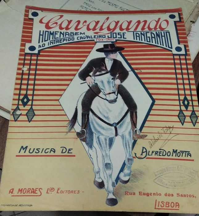 Conjunto de Partituras Originais de Música Portuguesa. Anos 30/50