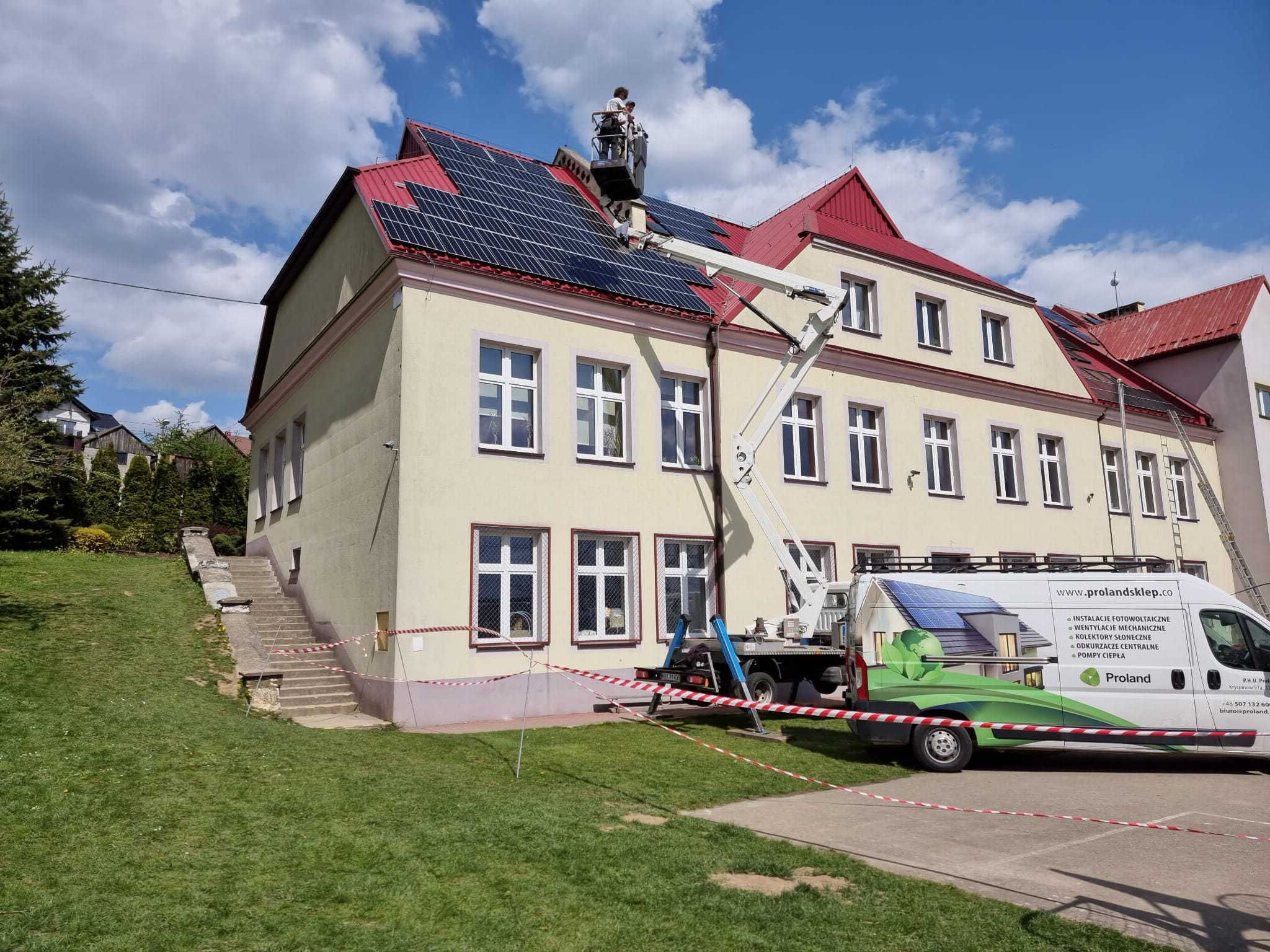 Instalacja Fotowoltaiczna Zestaw Fotowoltaiczny 10kW Montaż Promocja!!