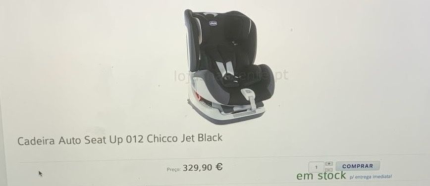 Cadeira auto Chicco Jet Black