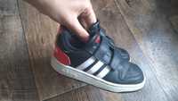 Buty z adidasa dla chlopca czarne na rzepy