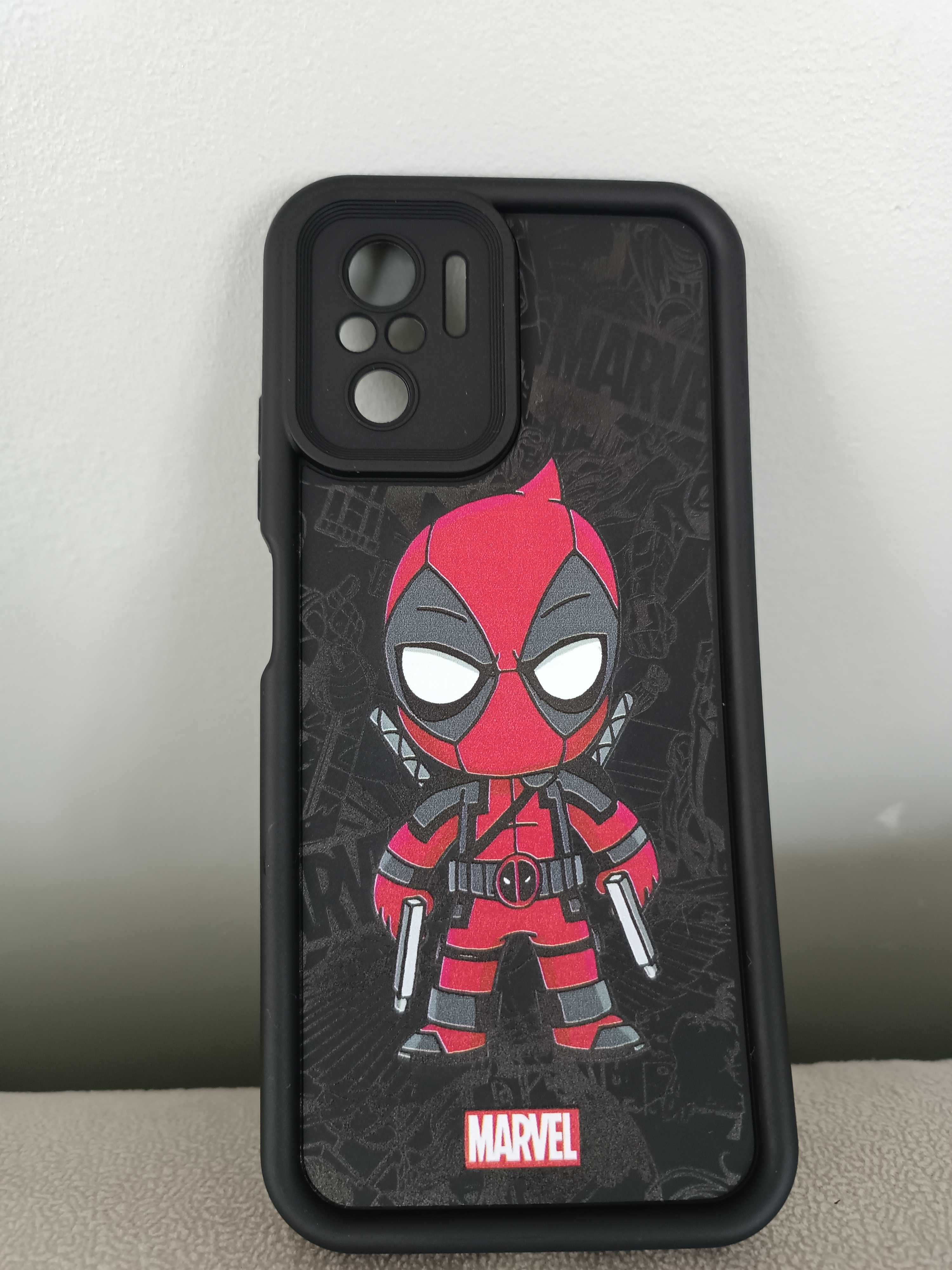 Nowe Xiaomi Redmi note 10 4G etui miękkie Marvel Deadpool