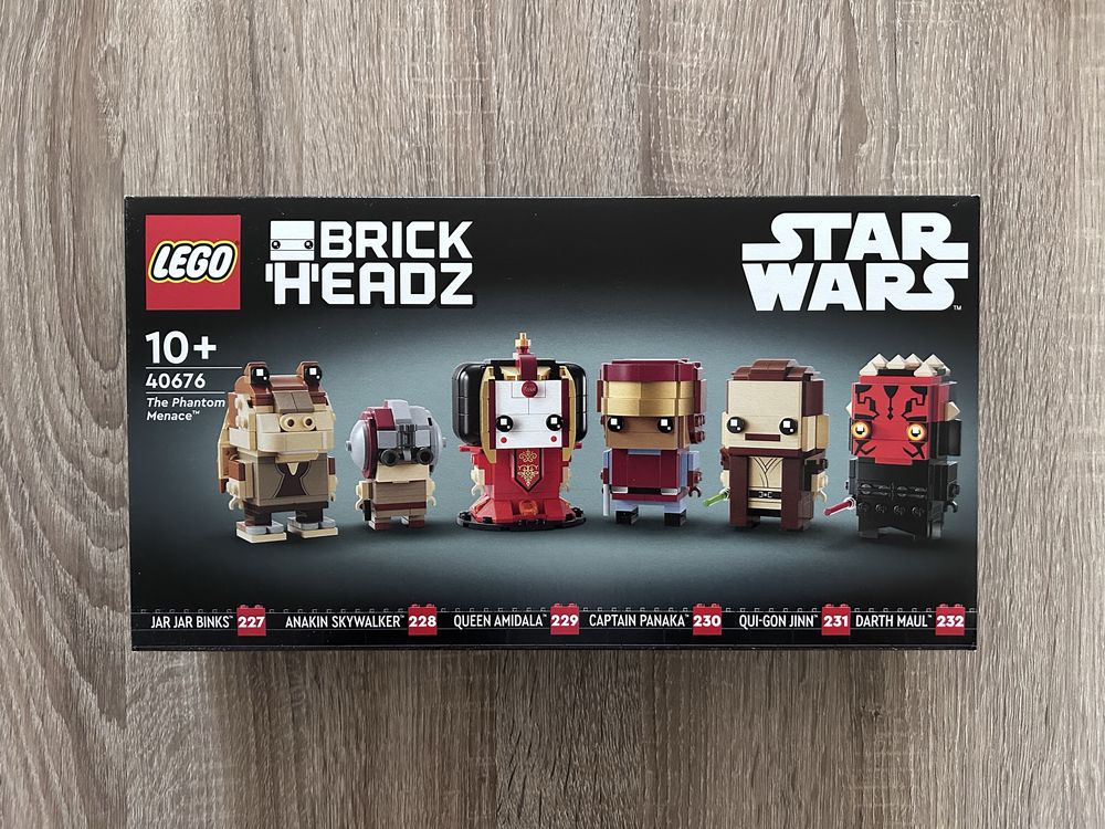 Star Wars 40676 LEGO BrickHeadz - Mroczne widmo The Phantom Menace