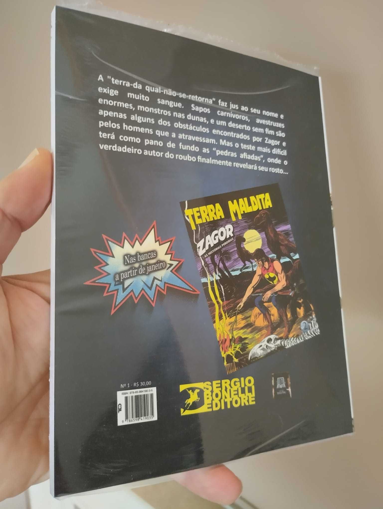 Zagor - As Histórias Perdidas vols 1, 2 e 3 (com brinde) - Ed. Digital