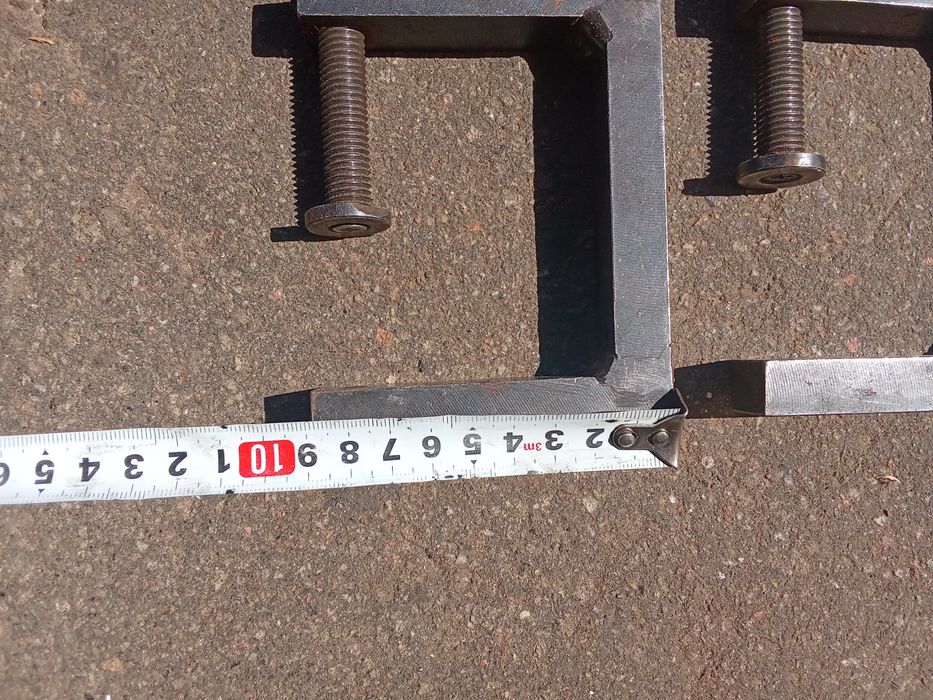 Струбцина старинная саморобная.