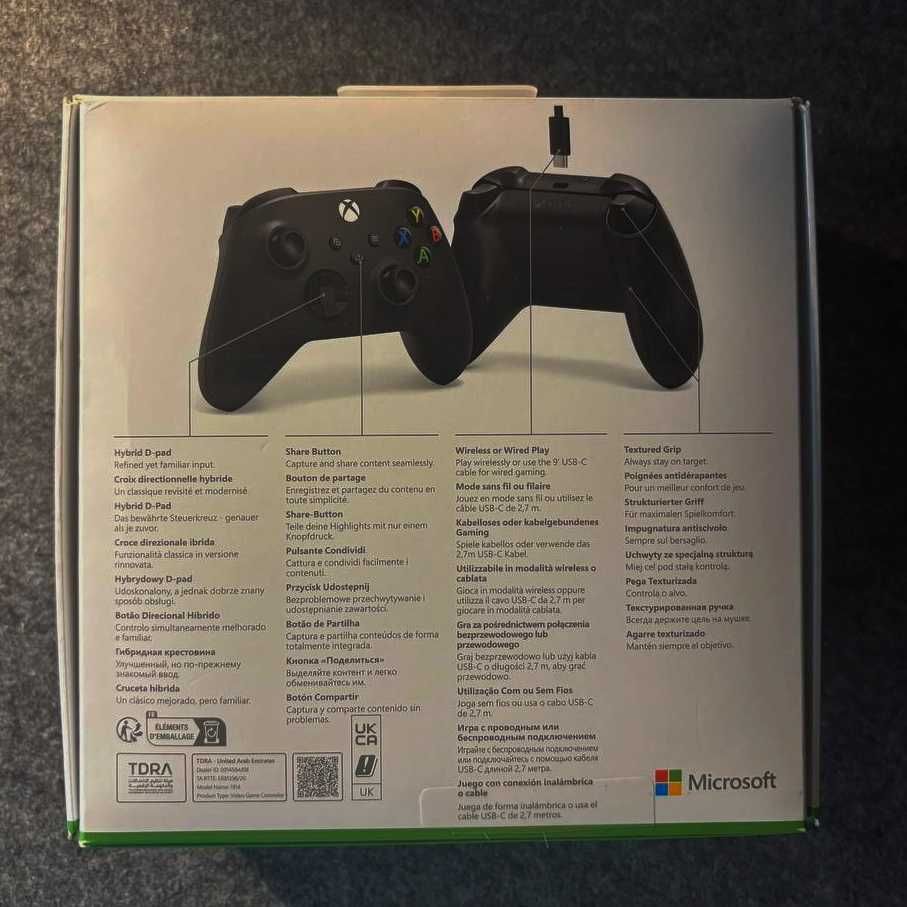 Геймпад Microsoft Xbox Series X/S Wireless Controller + USB Cable