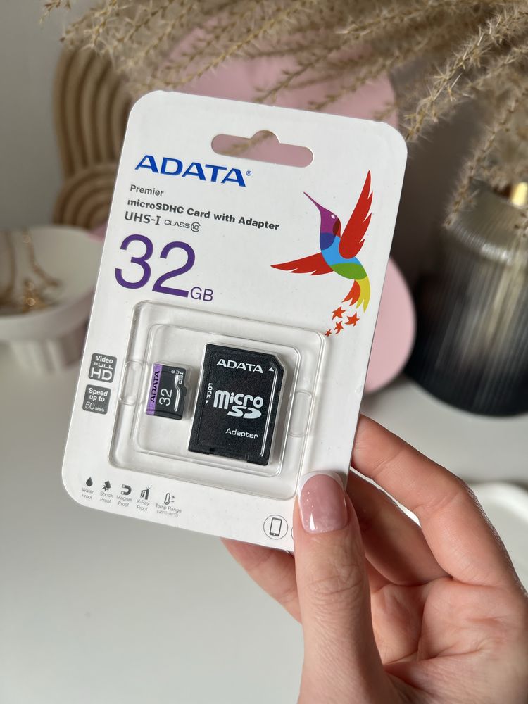 Karta microsdhc + adapter 32gb Adata