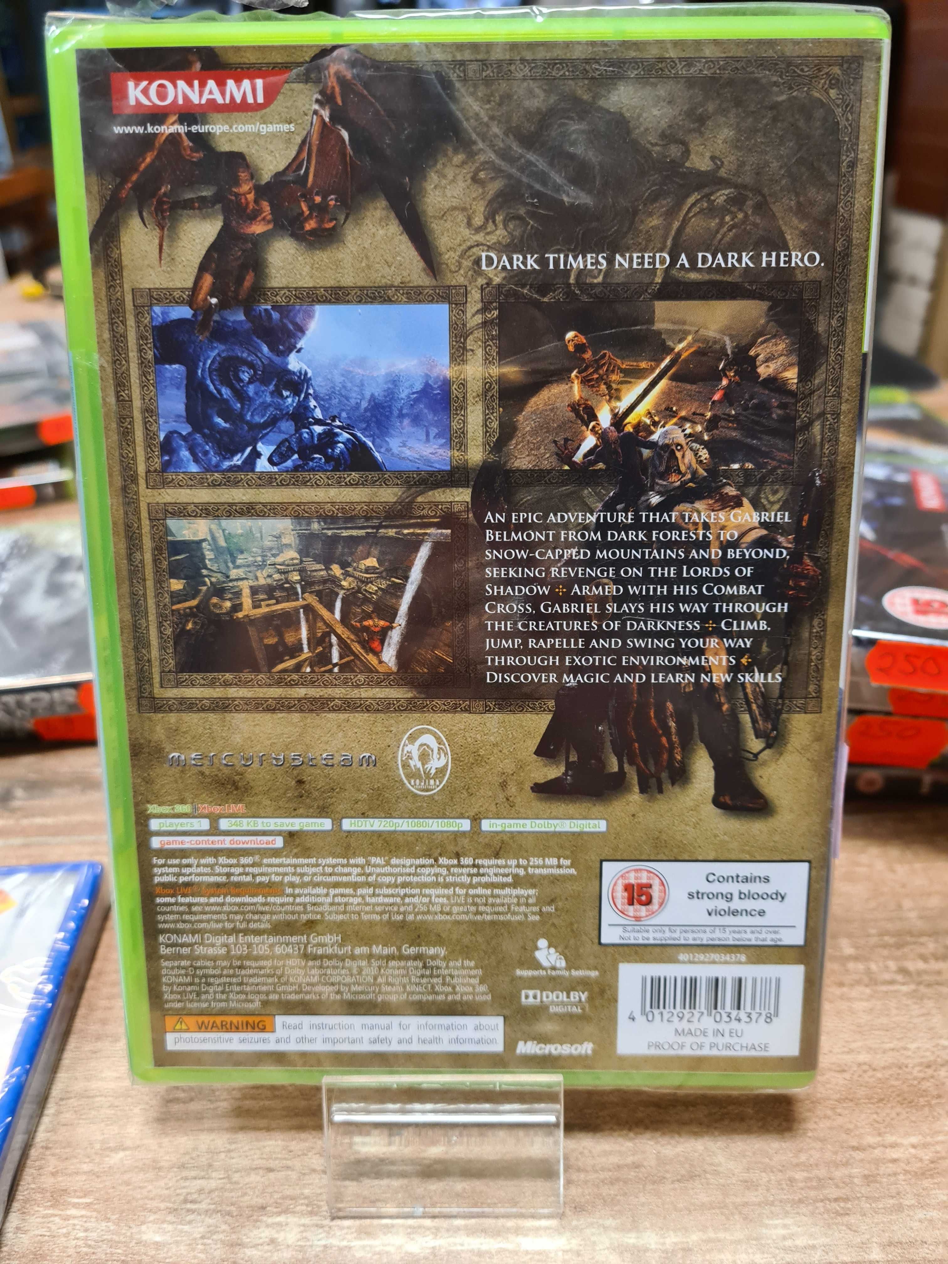 Castlevania: Lords of Shadow XBOX 360 Nowa gra, Sklep Wysyłka Wymiana