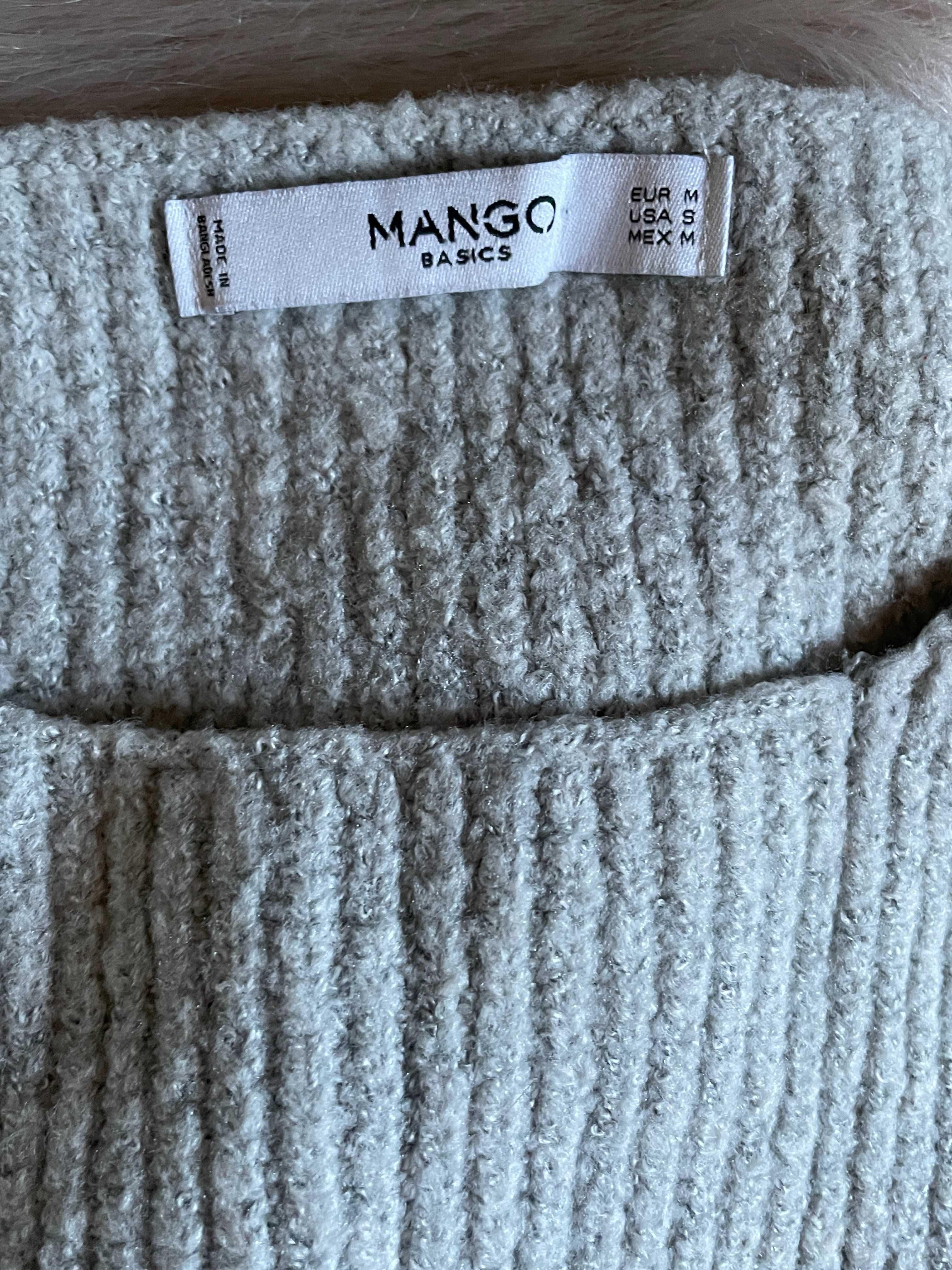 ТІЛЬКИ ДО 5 ТРАВНЯ Стильний сіро - блакитний светр свитер Mango