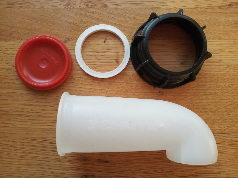 2 X WYLEWKA do mauzera, zawór, kran 6cm