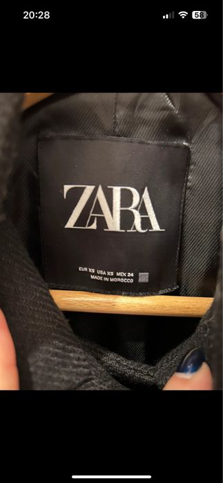 Casaco de lã Zara